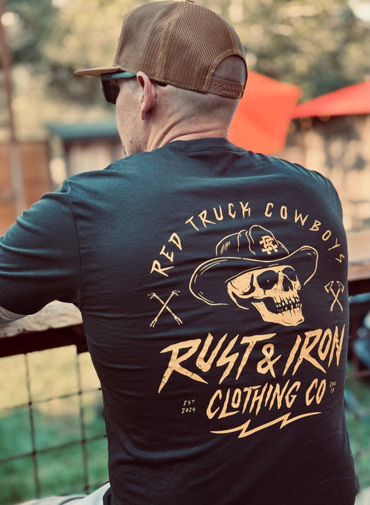 Red Truck Cowboys Tee