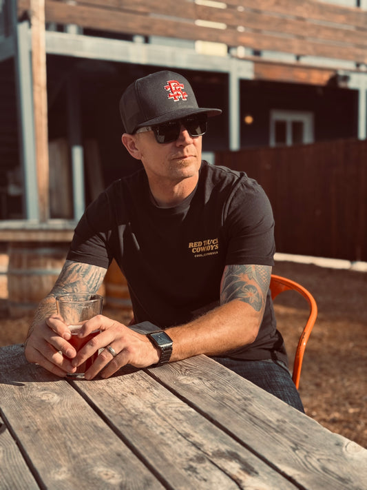 Red Truck Horizon Tee