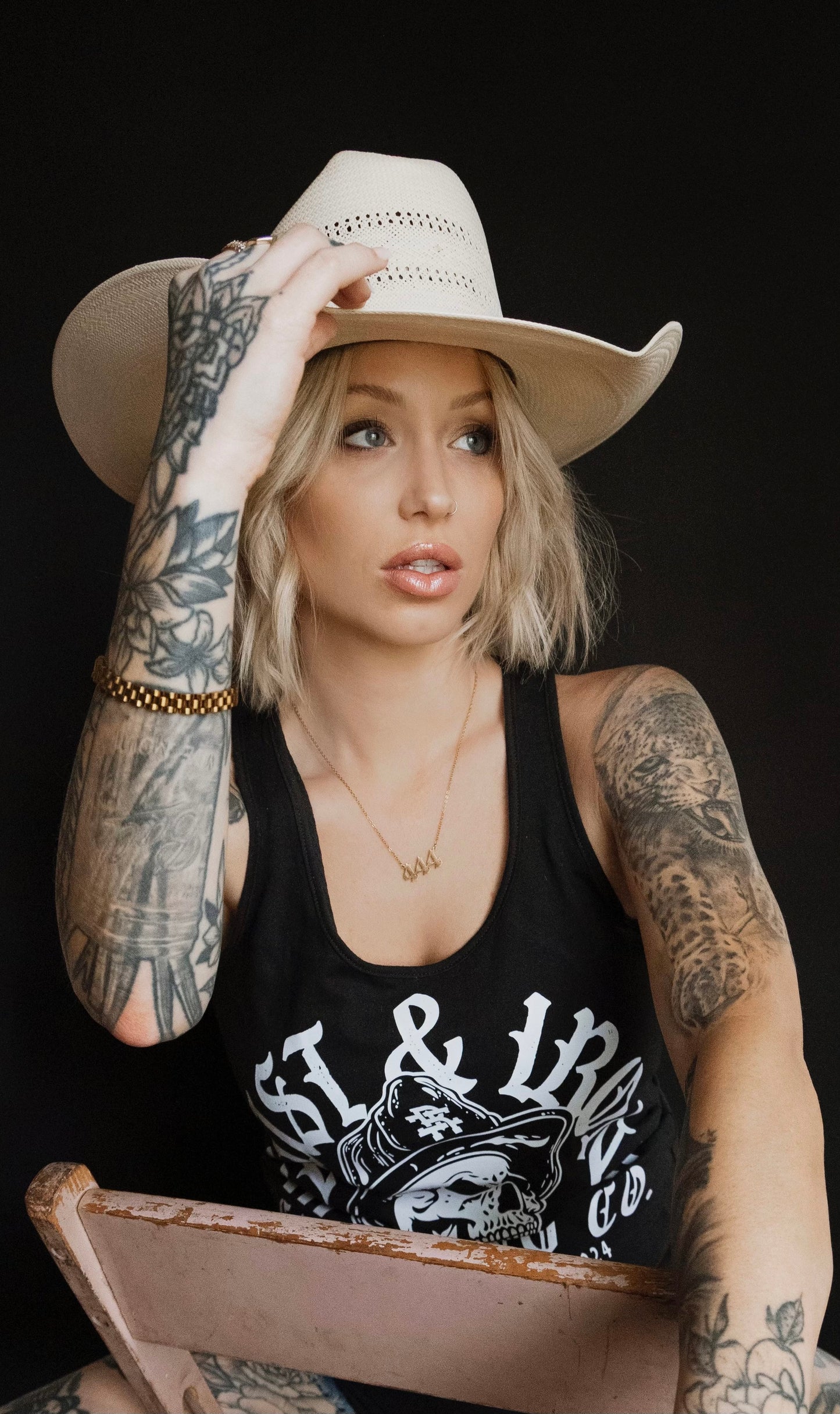 Ladies Skully Tank