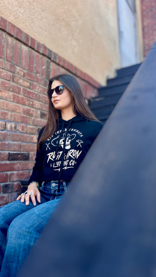 Women’s Red Truck Cowboys Hoodie