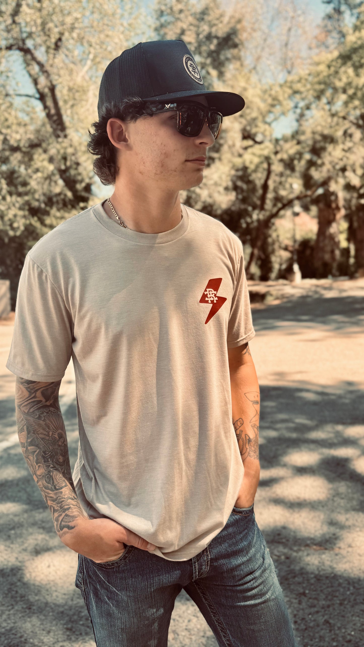 Red Truck Voltage Tee