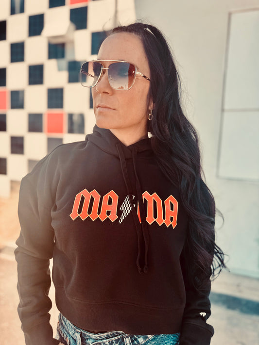 For Those About to Mom - Cropped Hoodie