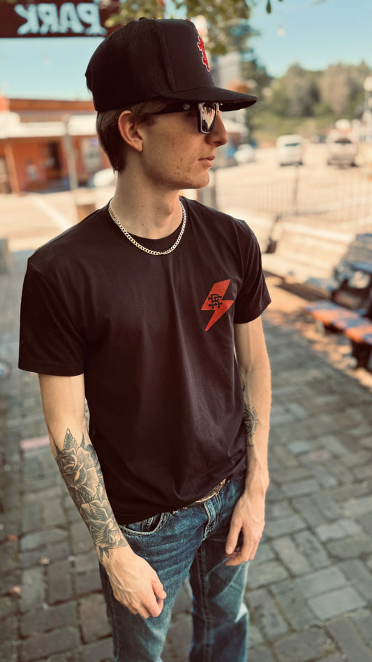 Red Truck Cowboy: Fire Road Tee