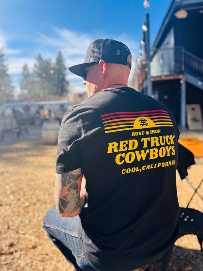 Red Truck Horizon Tee