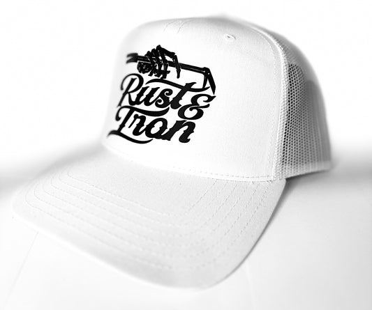 Halligan Dirtbag White Trucker Hat