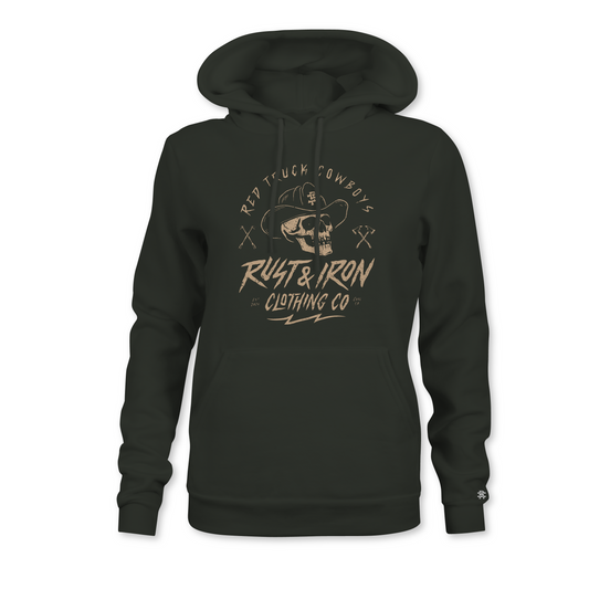 Women’s Red Truck Cowboys Hoodie