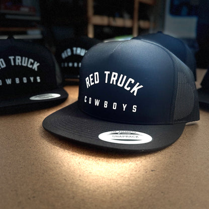 Red Truck Varsity 5 Panel Flatbill