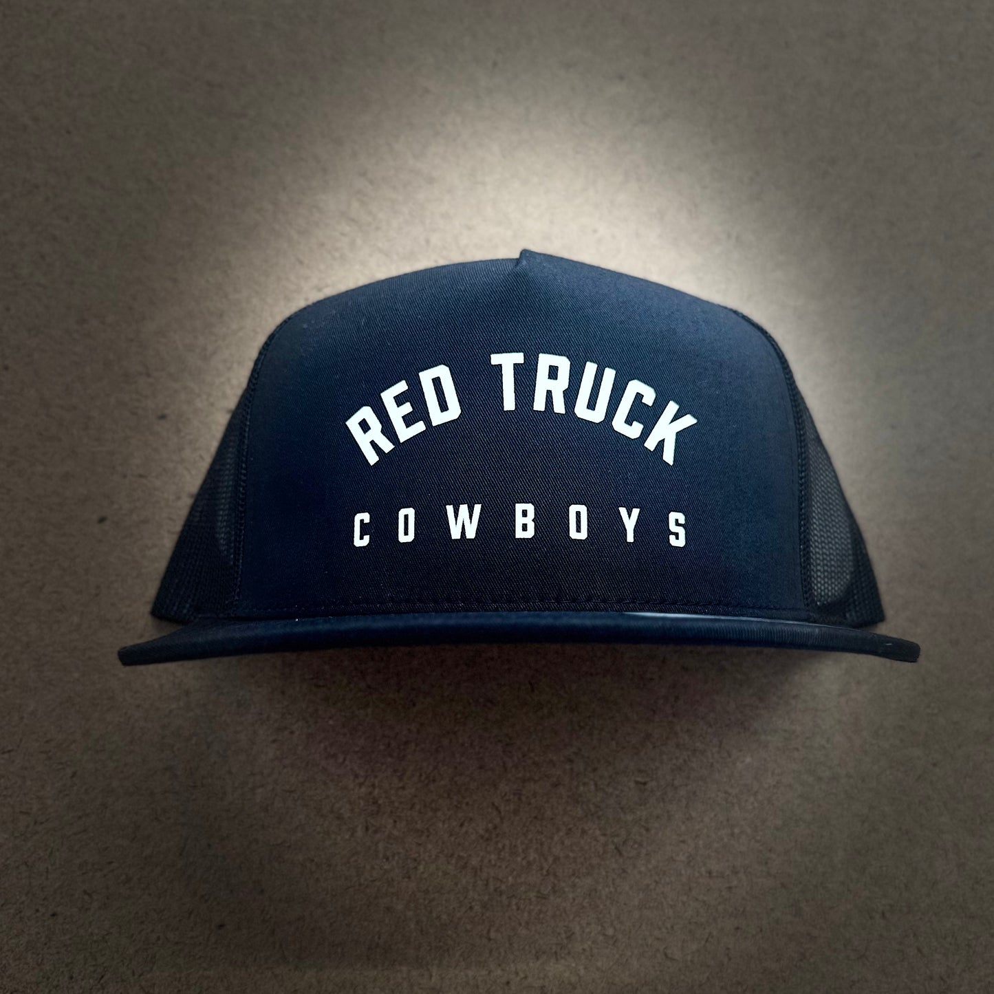 Red Truck Varsity 5 Panel Flatbill