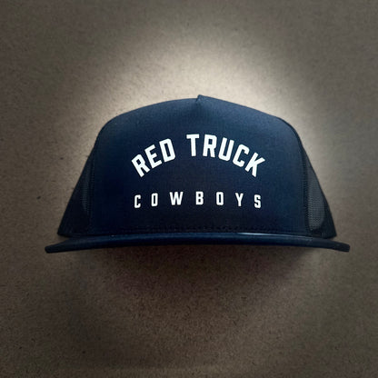 Red Truck Varsity 5 Panel Flatbill